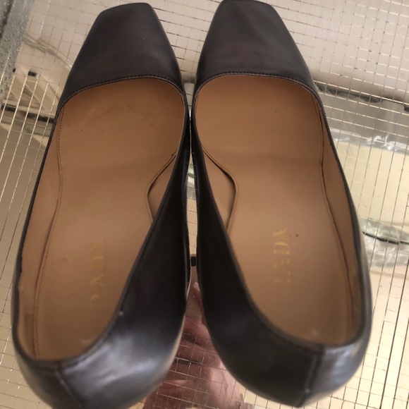 PRADA Gunmetal Grey Diamond Heels Size 40 - Picture 4 of 6